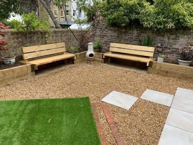 Professional garden transformation with expert craftsmanship.